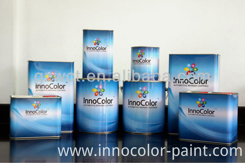 Innocolor Automotive Refinish Paint 1K Solid Colors Green Blue